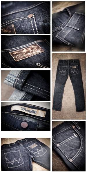 Die sieben Details einer Wranger Jeans 